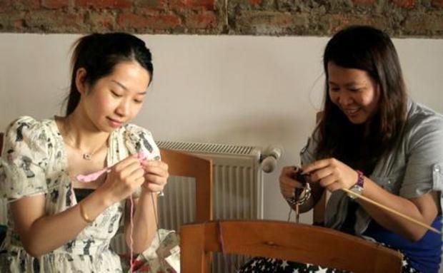Knit-a-square