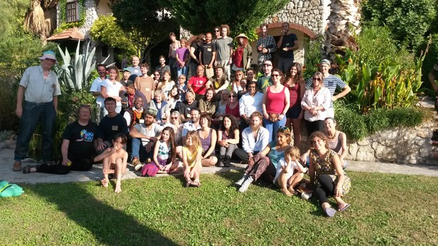 WWOOF team at an international meeting in Turkey