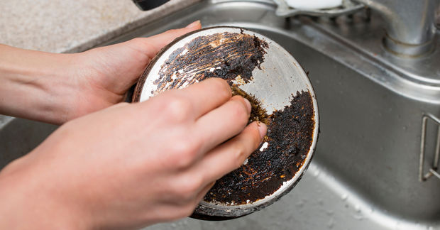 Scouring Pots and Pans