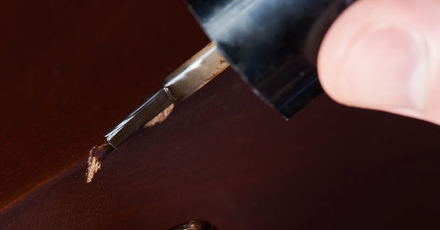 fixing a wooden furniture